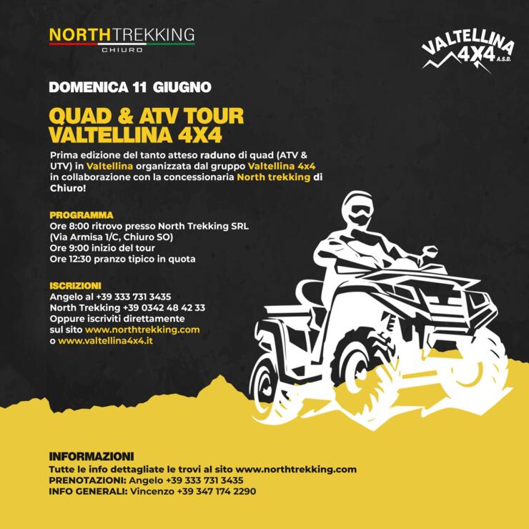 Quad & ATV Tour Valtellina 4x4