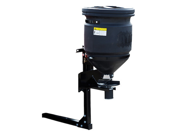 Universal spreader 57L: rack and 2  receiver fitment  