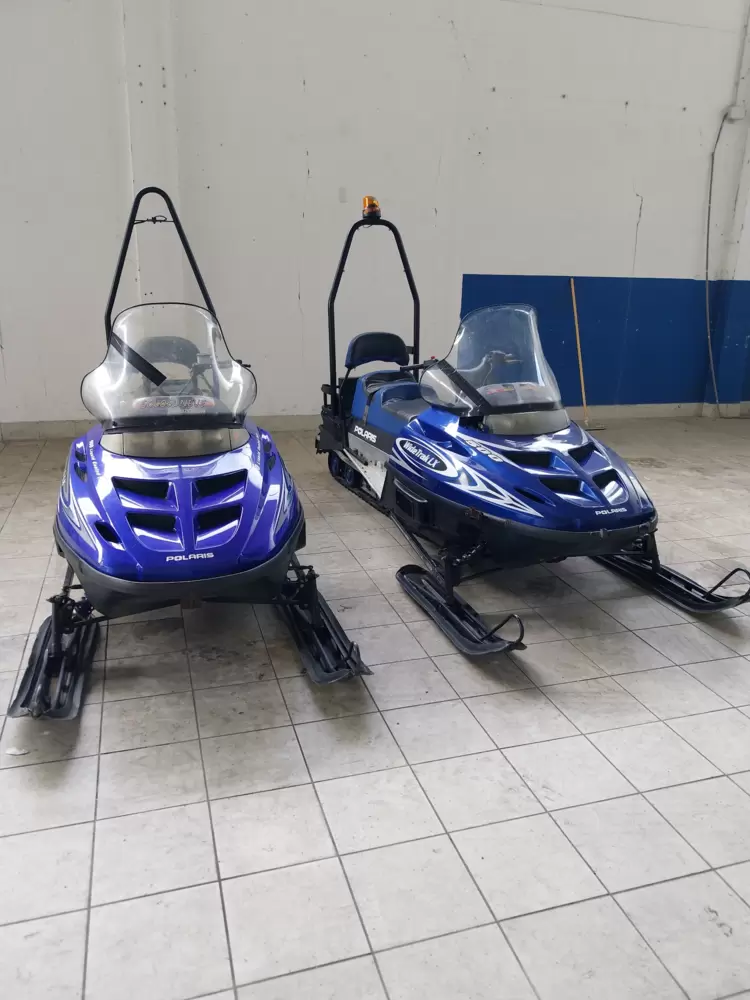 Motoslitte Polaris Wide Trak LX da Lavoro  