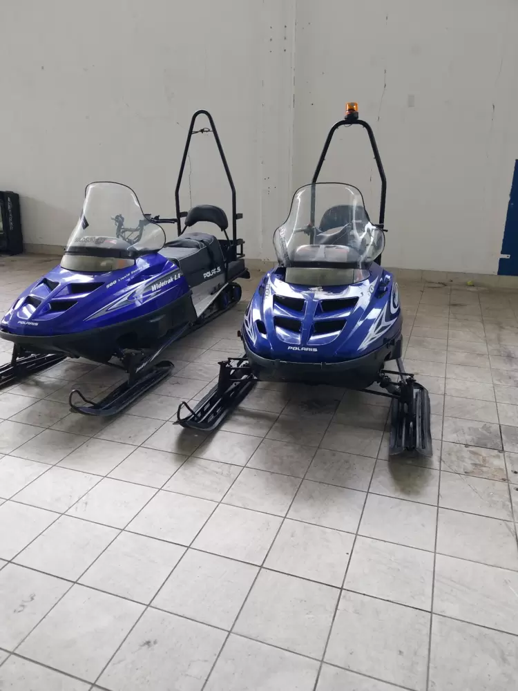 Motoslitte Polaris Wide Trak LX da Lavoro  