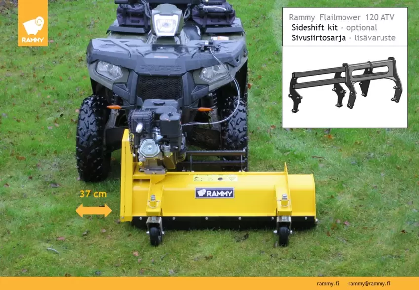 Rasaerba ATV RAMMY Flail 120 ATV  