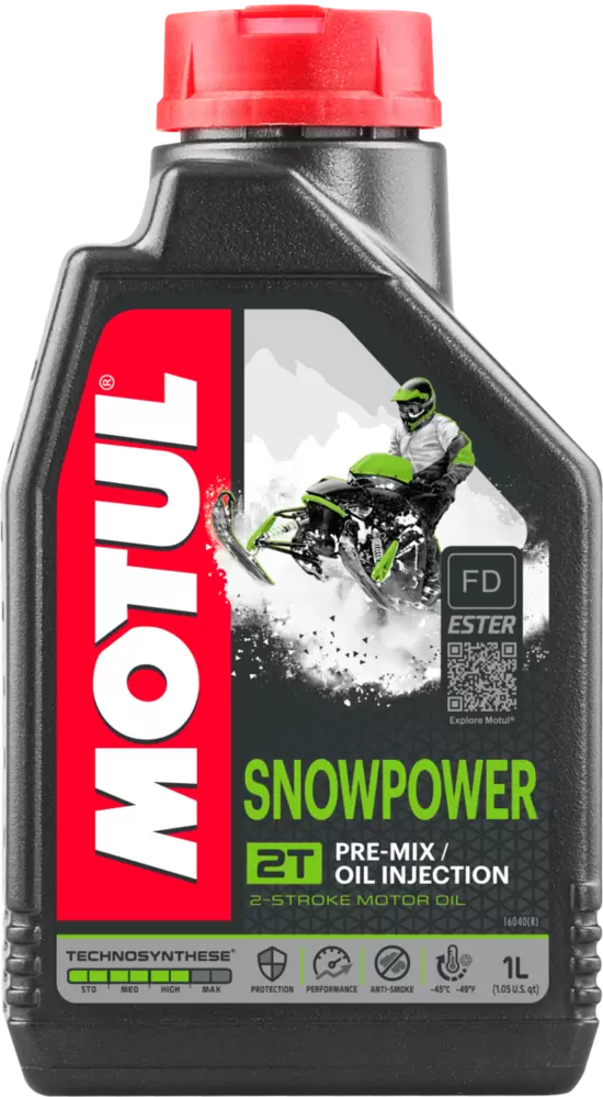 Olio per Motoslitta Motul Snowpower 2T Pre-Mix/Oil Injection  