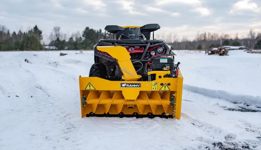 Rammy Snowblower 120 ATV Fresa Neve per Quad ATV  