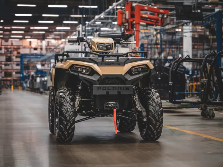  Polaris ATV Military TAN 