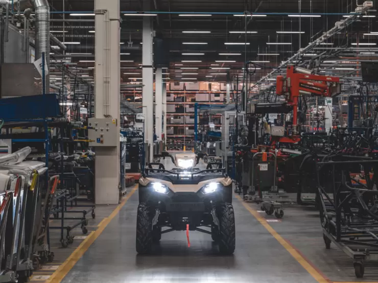  Polaris ATV Military TAN 