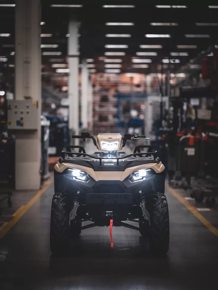  Polaris ATV Military TAN 