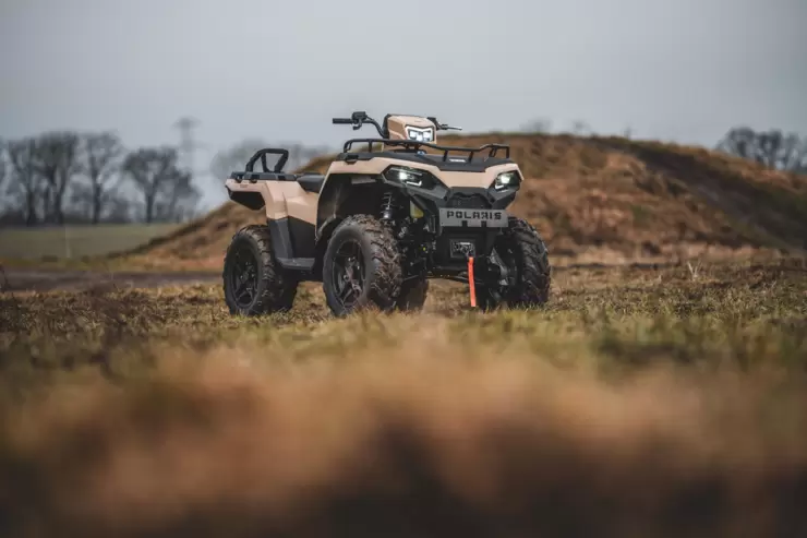  Polaris ATV Military TAN 