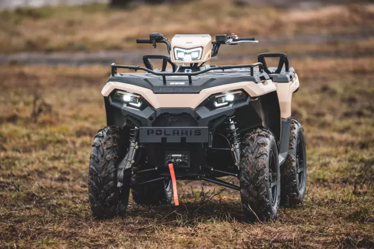  Polaris ATV Military TAN 