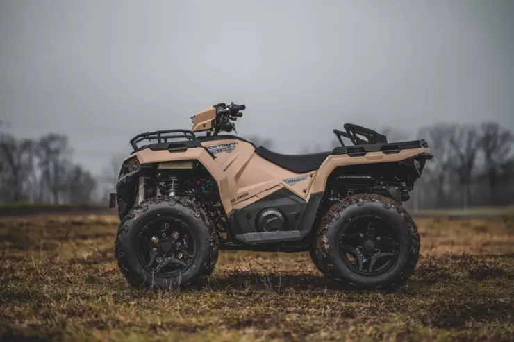  Polaris ATV Military TAN 