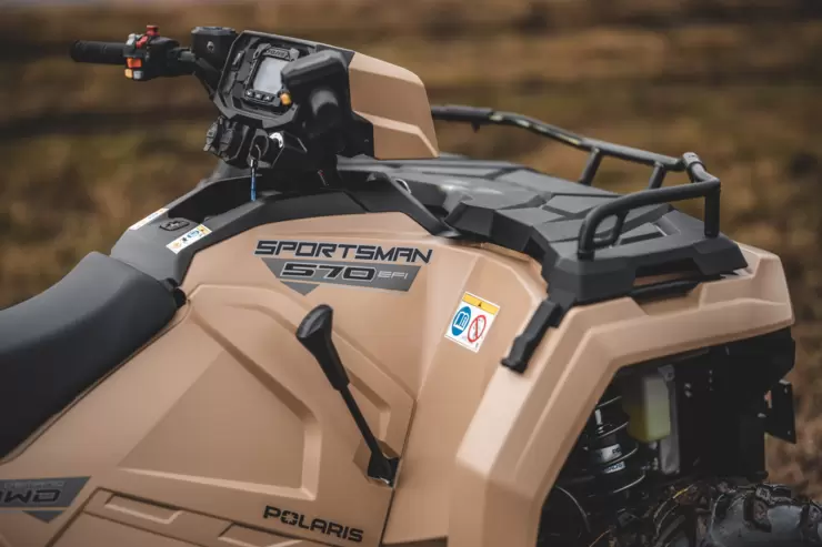  Polaris ATV Military TAN 