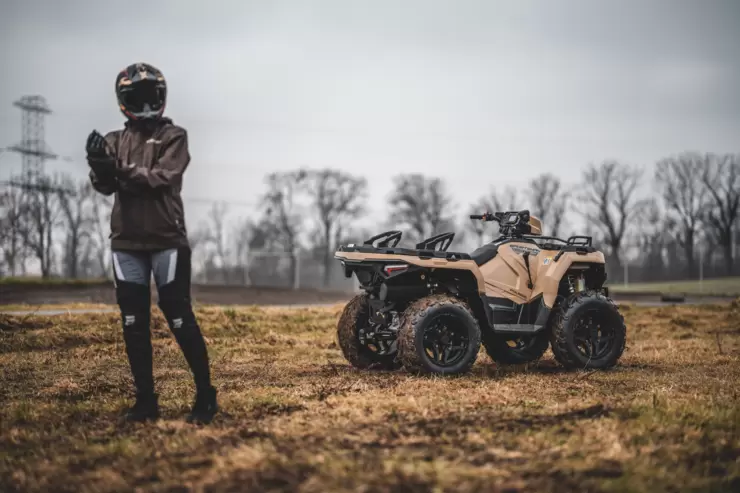  Polaris ATV Military TAN 