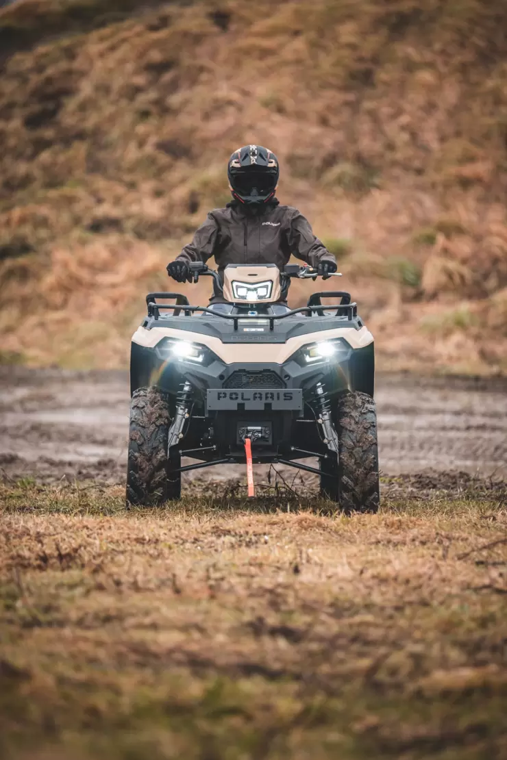  Polaris ATV Military TAN 