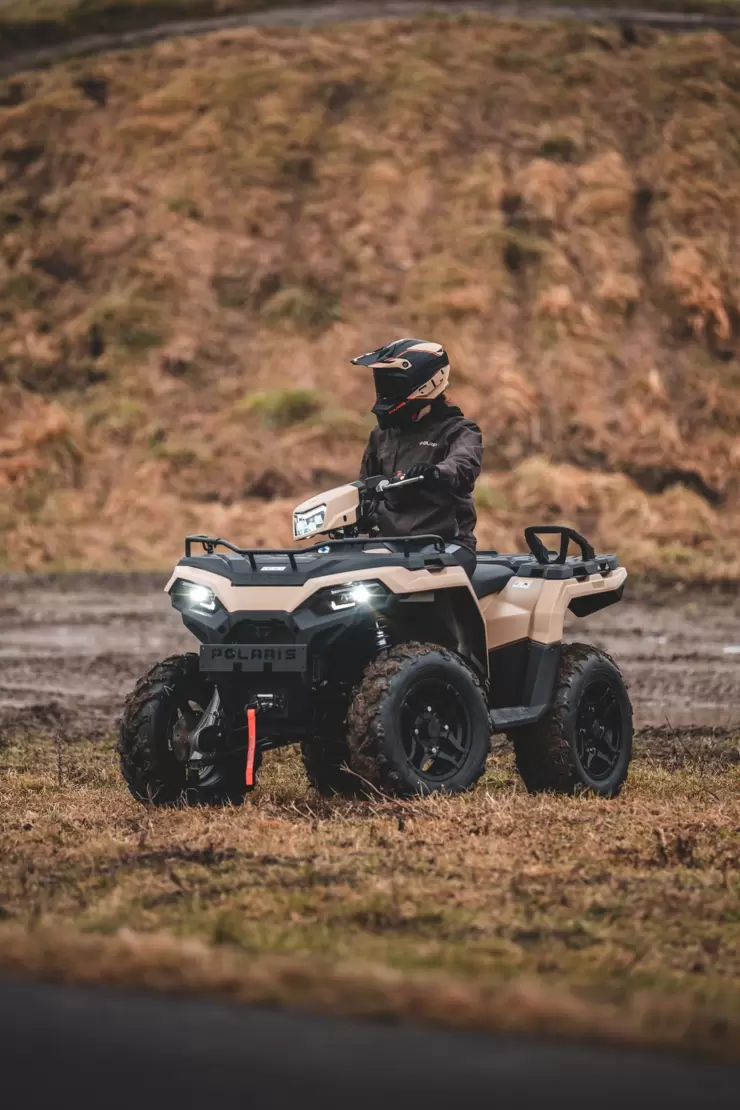  Polaris ATV Military TAN 