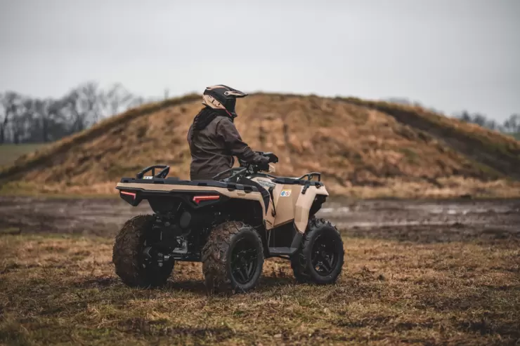  Polaris ATV Military TAN 